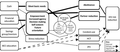 Conceptual Framework On Pathways Through With The Sautiworth Cash Download Scientific Diagram