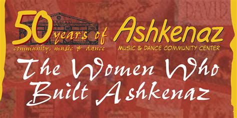 The Women Who Built Ashkenaz — Ashkenaz