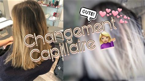 CHANGEMENT CAPILLAIRE YouTube