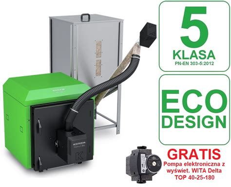 KOSTRZEWA Mini Bio B NE 10 kW kocioł piec na pelet pellet