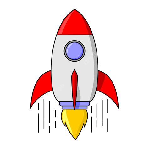 Rocket Illustration Clipart Hd Png Rocket Vector Illustration Rocket