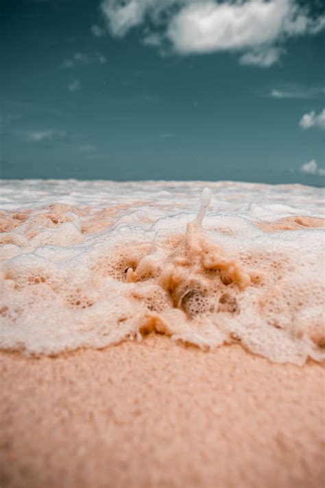 Pink Sand on Beach · Free Stock Photo