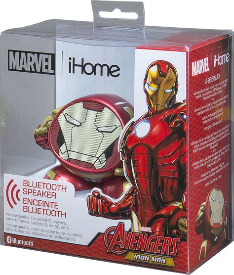 Best Buy Marvel Iron Man Portable Bluetooth Speaker Yellowred Vi