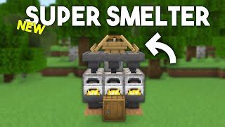 Minecraft Super Smelter Design