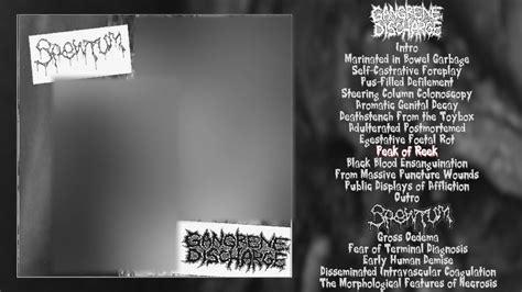 Gangrene Discharge Spewtum Split Cdr Full Album 2018 Goregrind