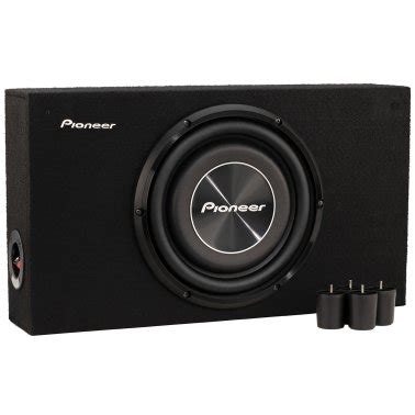 Pioneer A Series TS A2500LB Shallow Mount Pre Loaded Enclosure With 10