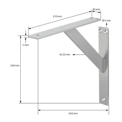 Supports D Tag Re Ml Design X Mm Argent Aluminium Supports