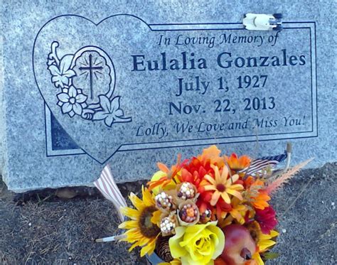 Eulalia Lolly Martinez Gonzales 1927 2013 Find A Grave Memorial