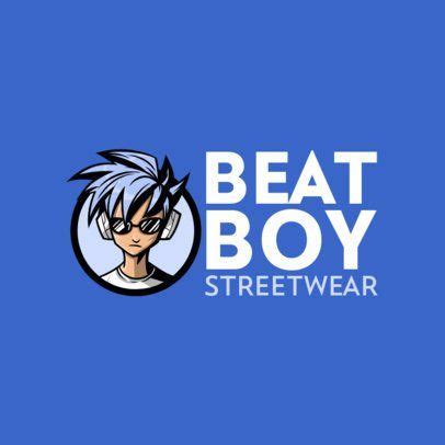 Boy Streetwear Typo Logo Design Clothing Logo Logo Maker Urban