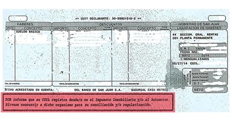 Empleados Estatales Que Deben Impuestos Son Notificados A Través Del Recibo De Sueldo Infobae