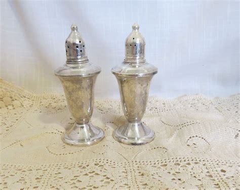 Vintage Duchin Creation Sterling Silver Salt And Pepper Shakers