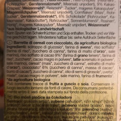 Spar Natur pur Bio Müslieriegel Schoko Reviews abillion