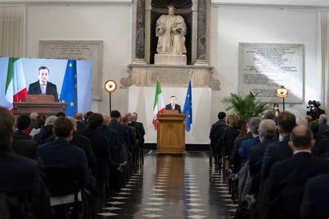 Il Presidente Mario Draghi In Visita A Genova Foto Photogallery