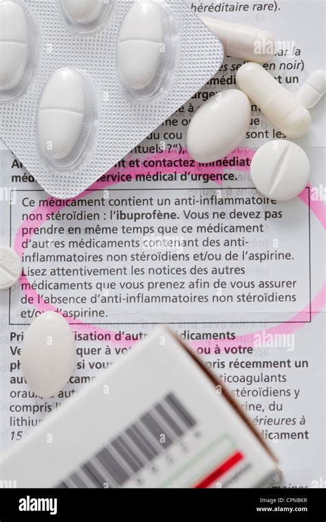 Médicament Anti Inflammatoire Non Stéroïdien Banque Dimage Et Photos