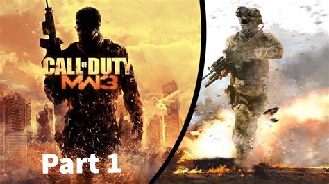 Call Of Duty Modern Warfare 3 Gameplay Walkthrough Part 1 Youtube