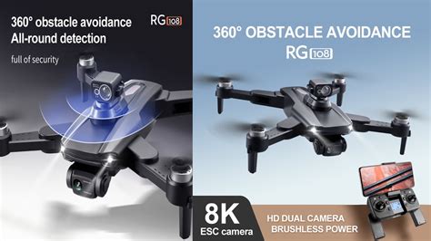 RG108 MAX GPS Drone 8K Professional Dual HD Camera FPV 3KM Aerial