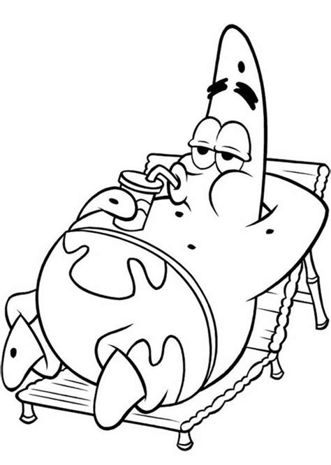 Spongebob Characters Coloring Pages - Coloring Home