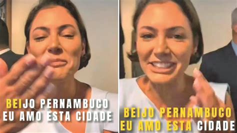 Michelle Bolsonaro Comete Gafe Ao Chamar Pernambuco De Cidade E Vira