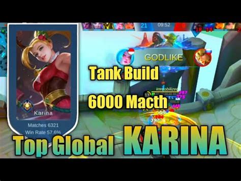 6000 Macth Aggresive Gameplay Karina Build Tank Top Global Karina