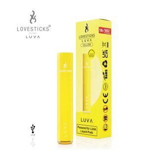 Lovesticks Luva Pods E Zigarette Basisger T Yellow