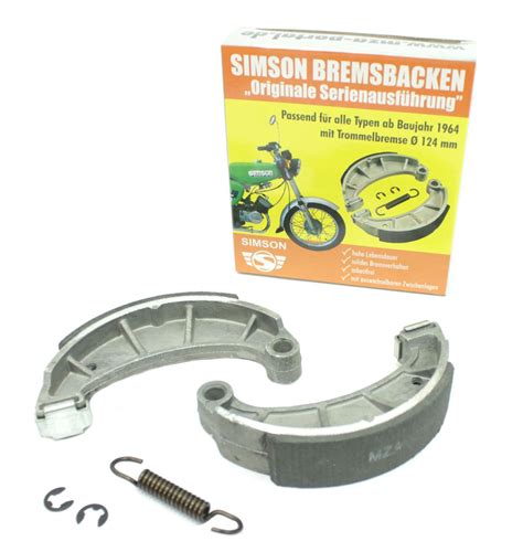 Simson Bremsbacken Bremsen S51 S70 S50 KR51 Schwalbe Star Sperber Duo