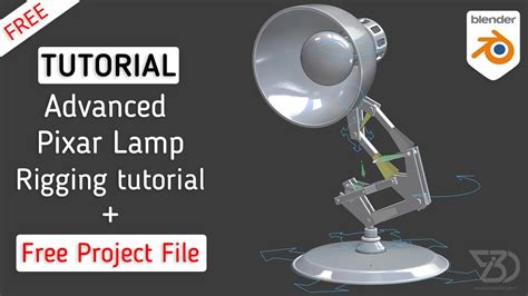 Luxo Jr Pixar Lamp Rigging Tutorial Part 22 Advance Rig Blender