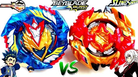 Slingshock Turbo Valtryek Vs Turbo Spryzen Valt Vs Shu Beyblade Burst