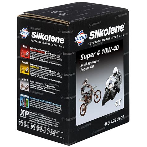 Silkolene Super W Semi Synthetic Stroke Motorbike Oil