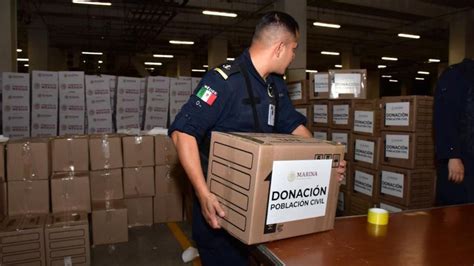 Semar Mantiene Abiertos Los Centros De Acopio En La Cdmx Para Recibir