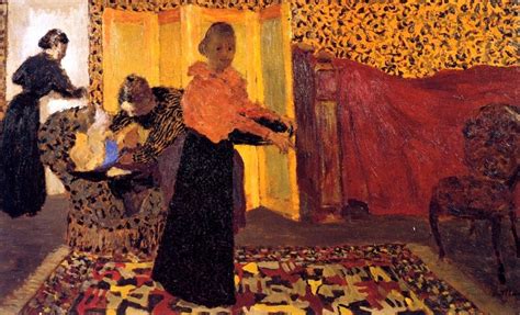 Solve Jean Édouard Vuillard French artist 1868 1940 Interior with