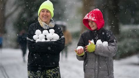 Snow In The Uk Wintry Weather In Pictures Bbc News