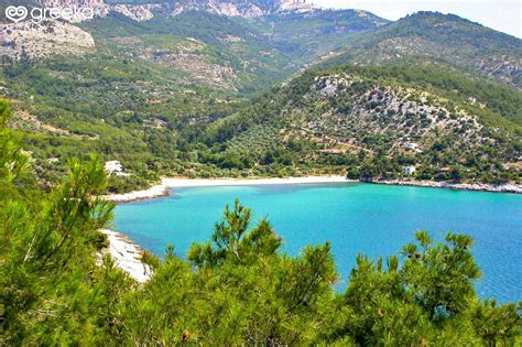 Thassos Thymonias beach: Map, See & Do | Greeka