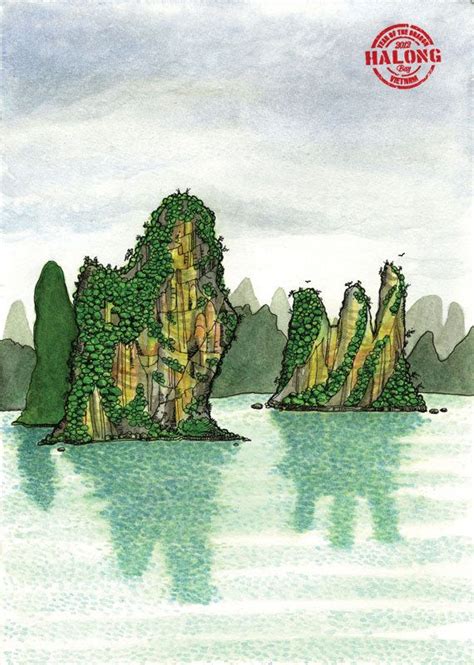 Halong Bay Vietnam Etsy Art Blog Art Artist Journal