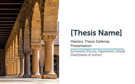 Masters Thesis Defense Presentation | Free PDF & PPT Download | Slidebean