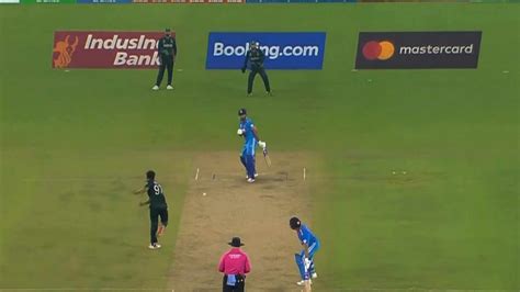 Watch Frustrated Haris Rauf Throws Ball At Shreyas Iyer Gets Booed By