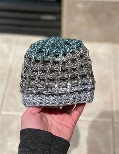 Ravelry Newborn Waffle Stitch Beanie Pattern By C3 Fiber Arts