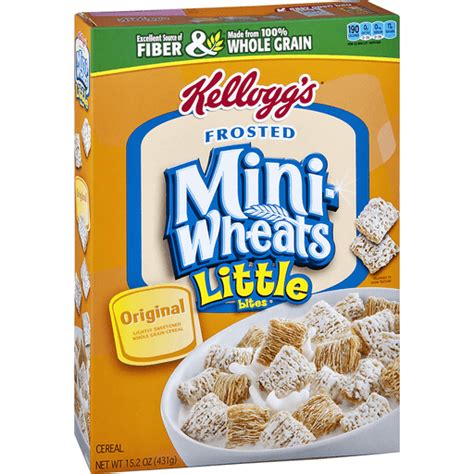 Kelloggs Frosted Mini Wheats Little Bites 152 Oz Cereal Dagostino