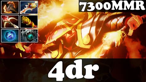 Dota 2 4dr 7300 MMR Plays Ember Spirit Vol 8 2 Games Ranked Match