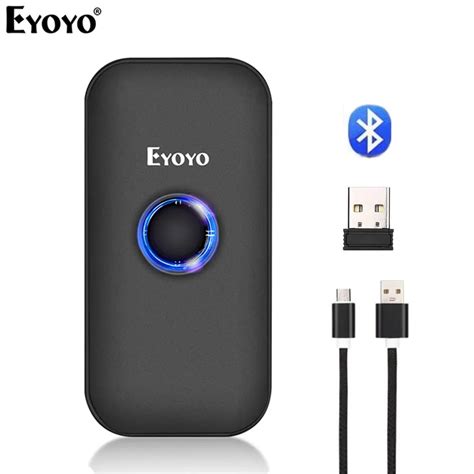 Eyoyo EY 009L 3 In 1 Bluetooth USB Wired Wireless 1D Barcode Scanner