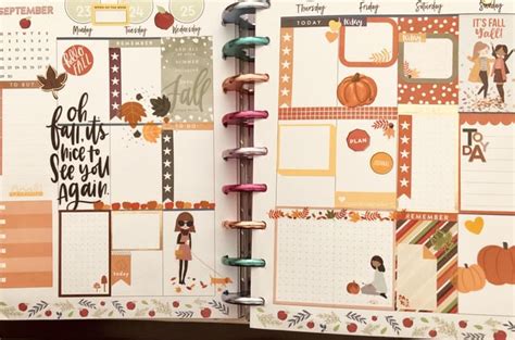 It’s Finally Fall R Happyplanners