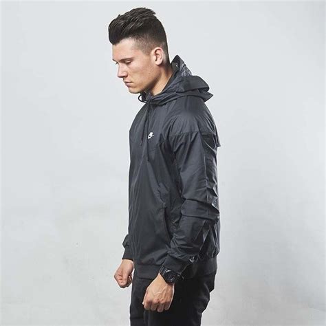 Nike Nsw Windrunner Jacket Black Bludshop