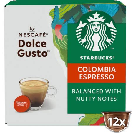 Colombia Starbucks 12 Cápsulas by NESCAFÉ Dolce Gusto