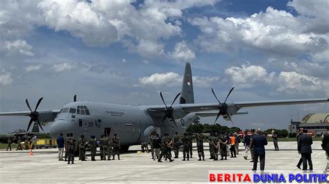 TNI Angkut 1 000 Korban Gaza Ke Indonesia Pakai Boeing