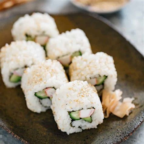 California Roll Sushi Recipe - Chopstick Chronicles