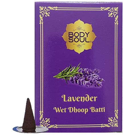 Buy Bodysoul Arham Lavender Wet Dhoop Batti Online At Best Price Of Rs