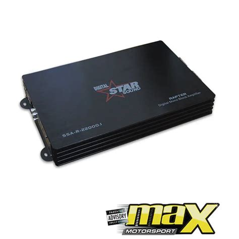 Star Sound Raptor Series Monoblock Amplifier 22000w Max Motorsport