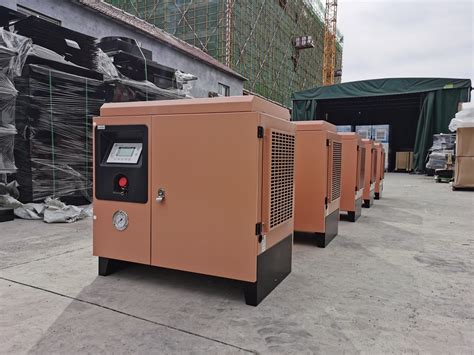 Permanent Magnet Frequency Conversion Twin Screw Air Compressor China