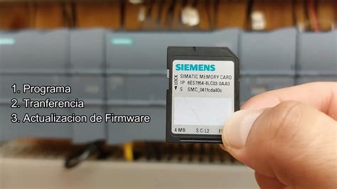 Simatic Memory Card Siemens Cómo configurarlo YouTube