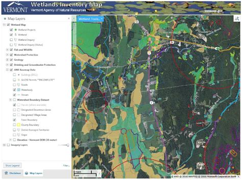 Protected Wetlands Map