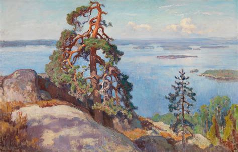 Eero Järnefelt Landscape From Koli Art Print CANVASTAR